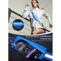 Miniatyrbilde 5 av 5: Led Refleksbelte Sash For Walking At Night, Oppladbar Led Løpebelte For Løpere Walkers, Blå --(WR)