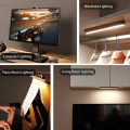Miniatyrbillede 4 af 5: LED badeværelsesspejl 4W USB genopladelig lys træskab lys touch dæmpbar
