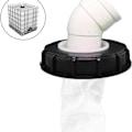 Miniatyrbild 3 av 5: IBC-regnfilterlock: Tvättbart nylon IBC-filter 163mm/245mm