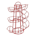 Miniatyrbillede 1 af 4: Æggebakke, spiralformet æggespiraldesign, æggebakke opbevarer rød