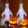 Pikkukuva 3 / 4: Hymyilevä 3D-haamu tuuliviiri: Halloween-koriste kotiin, litteä pussikoriste
