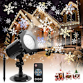Miniatyrbild 1 av 5: LED-projektor Jul, Snöflinga Projektor Ljus Projektor Lampa