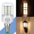 Pikkukuva 4 / 5: Led-maissilamppu, korkea kirkkaus 3000k/6500k E14 Cri 70+ välkkymätön keittiön valopolttimo - 3 kpl