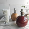 Miniatyrbillede 2 af 3: Plisseret lampeskærm bordlampe gulvlampe japansk plisseret lampeskærm kreative bordlamper