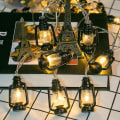 Miniatyrbillede 3 af 3: Led lysguirlande Ramadan Festival Retro Kerosinelampe