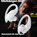 Pikkukuva 4 / 5: Bluetooth 5.3 -kuulokkeet urheiluun, langattomat nappikuulokkeet, korvakoukkukuulokkeet