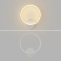 Miniatyrbillede 2 af 5: Pieces Indendørs Væglampe LED Rund Væglampe, Moderne Væglampe til Soveværelse Stue Trappe Korridor, 780 Lumen, Varm Hvid 2900-3200K, Hvid