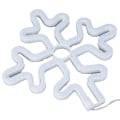 Miniatyrbilde 3 av 8: 70 tommers neonreklame romantisk jule-snøfnugg batteri USB