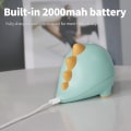 Miniatyrbilde 4 av 5: Dinosaur-vekkerklokke, barnas vekkerklokke med timer, dobbel alarm