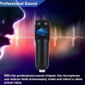 Miniatyrbilde 3 av 8: USB-kondensatormikrofon for datamaskin, perfekt for spill, live karaoke, plugg