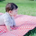 Miniatyrbild 5 av 7: Picknickfilt 200 x 200 cm (79\" x 79\") strandfilt vattentät snabb