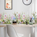 Miniatyrbillede 4 af 6: Planter og blomster kreative multi-collager grønne plantevæg