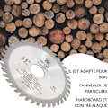 Miniatyrbillede 3 af 5: 115mm cirkelsavklinge med 40 tænder, 115mm slibeskive til skæring