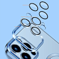Miniatyrbild 3 av 5: Magnetiskt genomskinligt Magsafe-fodral för iPhone 14 Pro Max/14 Pro/14 Plus/14 med kameralinsskydd