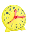Miniatyrbilde 3 av 5: Pedagogisk klokkeundervisning time time sekund tid barnehage gul