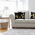 Miniatyrbilde 2 av 5: 4 stk putetrekk islamsk firkantet kast putetrekk sovesofa sofa kast putetrekk dekorasjon (18 \"x 18\" / 45 * 45cm)