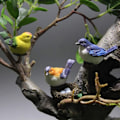 Miniatyrbillede 1 af 5: Harpikshavefigurer til haven til terrasse og dam
