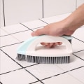 Miniatyrbillede 5 af 5: Rengøringsbørste, 2 i 1 badeværelses rengøringsbørste skrubber til køkken badeværelse universel fugebørste badeværelse flise
