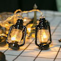 Miniatyrbillede 2 af 3: Led lysguirlande Ramadan Festival Retro Kerosinelampe