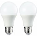 Pikkukuva 1 / 5: E27 A60 LED-lamppu kierrekannalla, 9 wattia, viileä valkoinen - 2 kpl