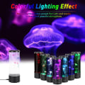 Miniatyrbillede 2 af 5: Jellyfish Lampe, Jellyfish Lava Lampe Akvarium Jellyfish Lampe LED Lys 7 Farver med USB til Børns Soveværelse Julefødselsdagsgave