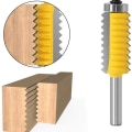 Miniatyrbilde 3 av 8: 8mm skaft hevet plate \"V\" sammenføyning bits limfres for tre