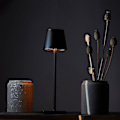 Miniatyrbillede 4 af 5: Dæmpbar trådløs bordlampe 3-vejs aluminium trådløs lampe løsning (, sort)