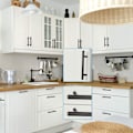Miniatyrbild 3 av 5: 10-pack skåphandtag T-handtag köksskåp hålavstånd: 96 mm Cisea