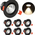Miniatyrbilde 1 av 3: x LED downlights, 5W innfelt taklamper, varm hvit IP44 for bad, kjøkken, stue