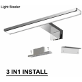 Miniatyrbilde 3 av 5: Front LED speilbelysning 6W300mm hvitt lys