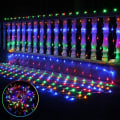 Miniatyrbillede 6 af 8: Udendørs LED Mesh Mesh String Lights Vandtæt