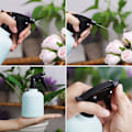 Miniatyrbillede 4 af 5: Blå plast blomsterspray 600 ml justerbar sprayflaske kapacitet