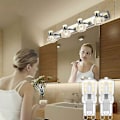 Miniatyrbilde 5 av 5: Høstkampanje, G9 LED-lampe, G9 LED 220v Naturlig hvit 3000k 3w Halogenlampe Tilsvarende 30w Halogenlampe 8 stk