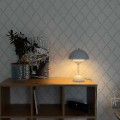 Miniatyrbild 4 av 5: 30*18cm Blomknopp LED Bordlampa Glow-in-the-dark Svamp Bordlampa Skandinavisk Sängbord Bröllopsskrivbord Enkel Dekoration Sovrum Mo