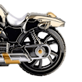 Miniatyrbild 5 av 5: Kreativ motorcykelmönster väckarklocka, cool klocka för hemmet, födelsedagspresent
