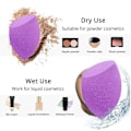 Pikkukuva 3 / 5: Pcs Oblique Cut Makeup Sponge Set, Foundation Blending Beauty Sponge, multi-colored Makeup Sponges