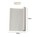 Miniatyrbilde 6 av 6: Kerf værlist for dørtetning, brun, \"Q\" elastisk hvit