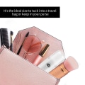 Miniatyrbilde 5 av 5: Uttrækbar foundation makeup-børste, reise flat hode børste bærbar foundation børste med deksel
