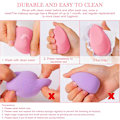 Pikkukuva 4 / 5: Pcs Oblique Cut Makeup Sponge Set, Foundation Blending Beauty Sponge, multi-colored Makeup Sponges