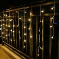 Miniatyrbilde 8 av 8: Jule LED-gardin istapp-lys 220V LED-fest