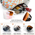 Miniatyrbild 5 av 5: Foundation Makeup Brush, Kronbladsformad, Multifunktionell Svart Borste