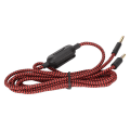 Miniatyrbilde 8 av 8: Headsetkabel, integrert mikrofon, reserve headsetkabel inkludert