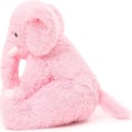 Miniatyrbillede 6 af 6: Elefant bamse, 50cm stor elefant plyslegetøj, pink