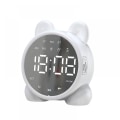 Miniatyrbild 1 av 2: Smart väckarklocka med trådlös Bluetooth-högtalare, superbas