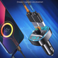 Pikkukuva 2 / 5: Bluetooth-auto, Bluetooth 5.0 FM-lähetin-radioadapteri, langaton MP3-musiikkisoitin