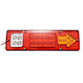 Miniatyrbillede 2 af 5: 2x 12v Led Baglygter 19 Led Lys 5 Funktioner Bagindikatorlampe Til Trailer Van Truck Lor