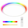 Pikkukuva 1 / 4: Himmennettävä LED-kattovalaisin 24W 2200LM Pyöreä kattovalaisin kaukosäätimellä säädettävä