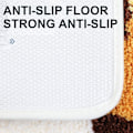 Miniatyrbillede 4 af 5: Husholdningsgulvtæppe Badeværelse Absorberende Gulvmåtte Tiger Badeværelse Toilet Dør Skridsikker Tæppe Indgang Fodmåtte 40 * 60cm