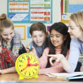 Miniatyrbilde 4 av 5: Pedagogisk klokkeundervisning time time sekund tid barnehage gul