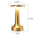 Miniatyrbild 6 av 6: Bärbar LED-skrivbordslampa med touchsensor, 3 nivåer av ljusstyrka